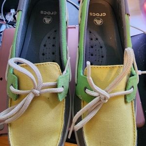 Women's Crocs Boat Shoes